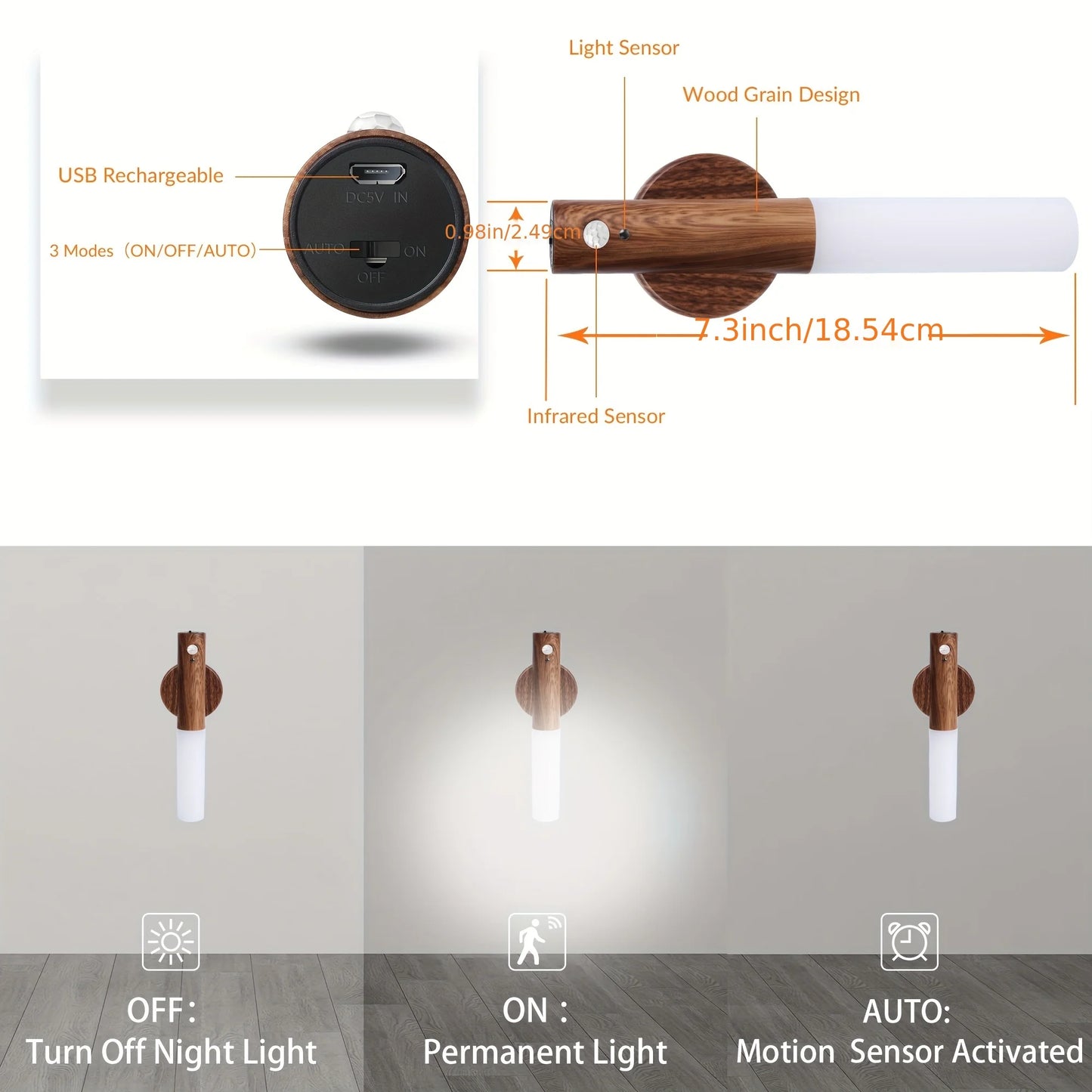 USB Rechargeable Nightlight