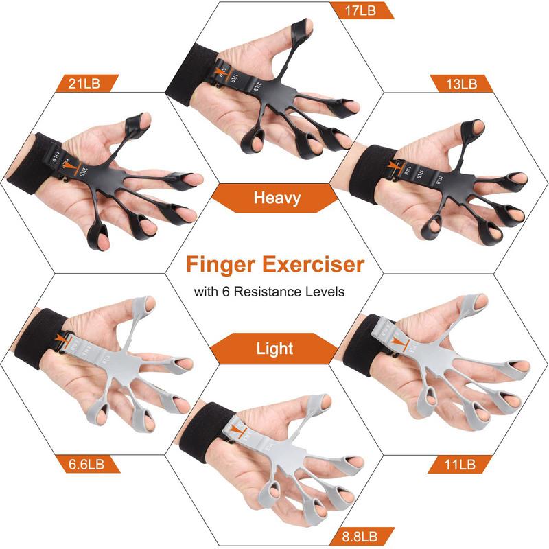 6 Resistant Levels Grip Strengthener