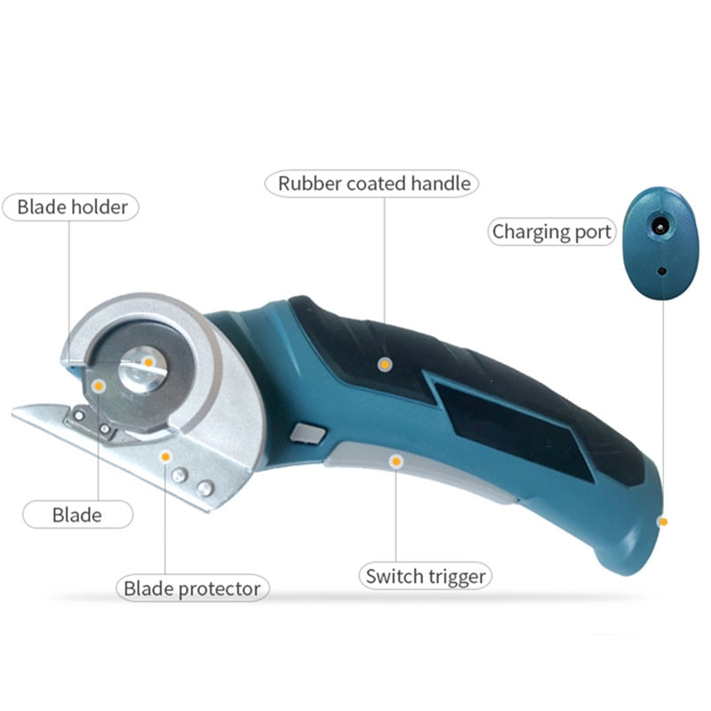 Electric Scissors For Cardboard Leather Fabric Scrapbook Carpet