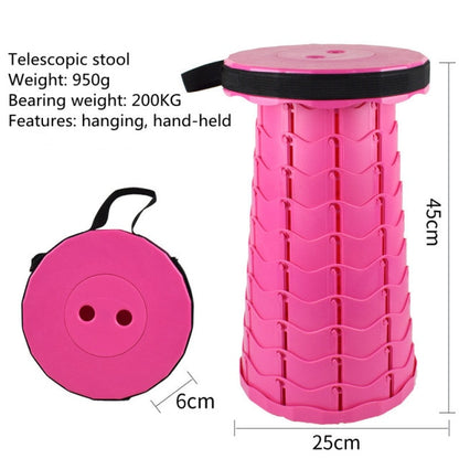 Retractable Folding Stool