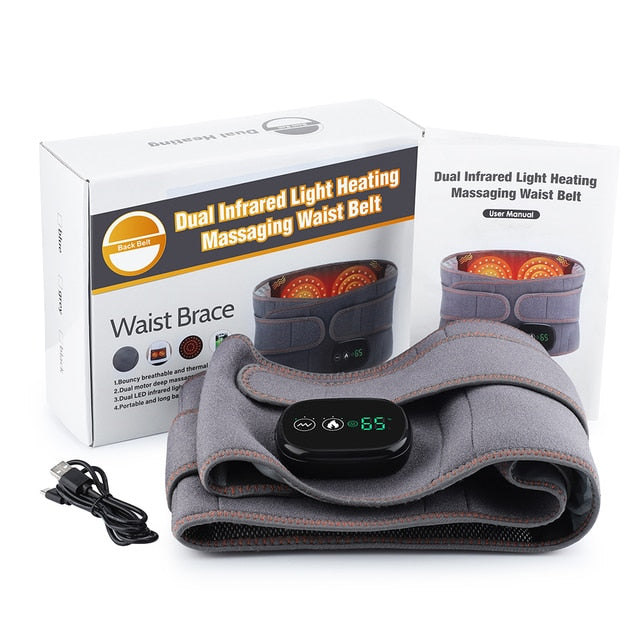 Electric Heating Massage Belt Decompression