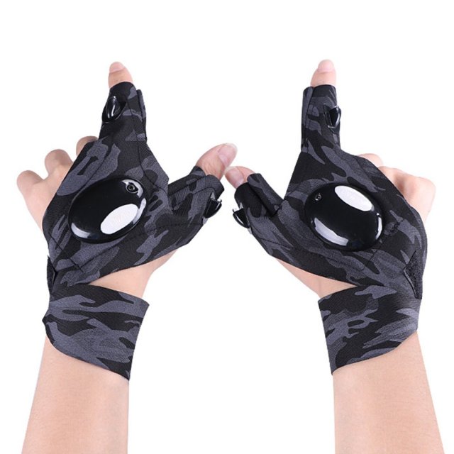 Outdoor Fingerless Fishing Gloves