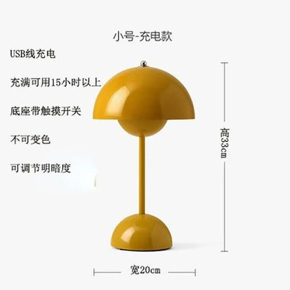 Danish Touch Rechargeable Mushroom Lamp