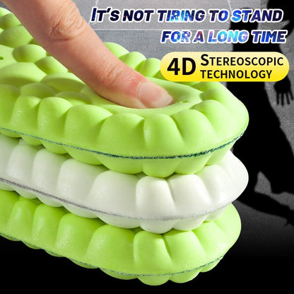 4D Latex Sport Support Running Insoles