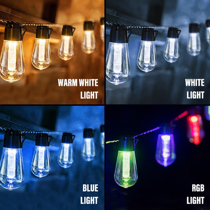 LED Solar String Waterproof Lights
