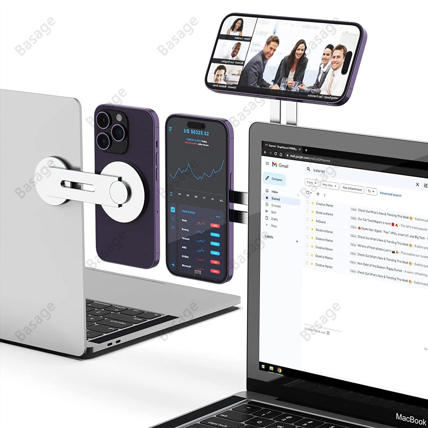 Continuity Flip - Phone Mount for Laptops