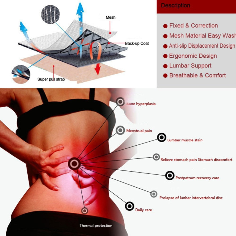 Magnetic Therapy Back Belt